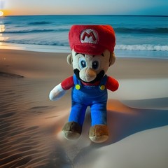 Super Mario Bros Mario Plush Doll Stuffed Toy w/ Tag – Super Mario Series