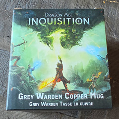 Loot Crate Exclusive Dragon Age: Inquisition Grey Warden Copper Mug (2017)