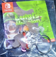 Luigi’s Mansion 3 Polterpup Rare Keychain Key Ring Nintendo Switch Promo GLOW