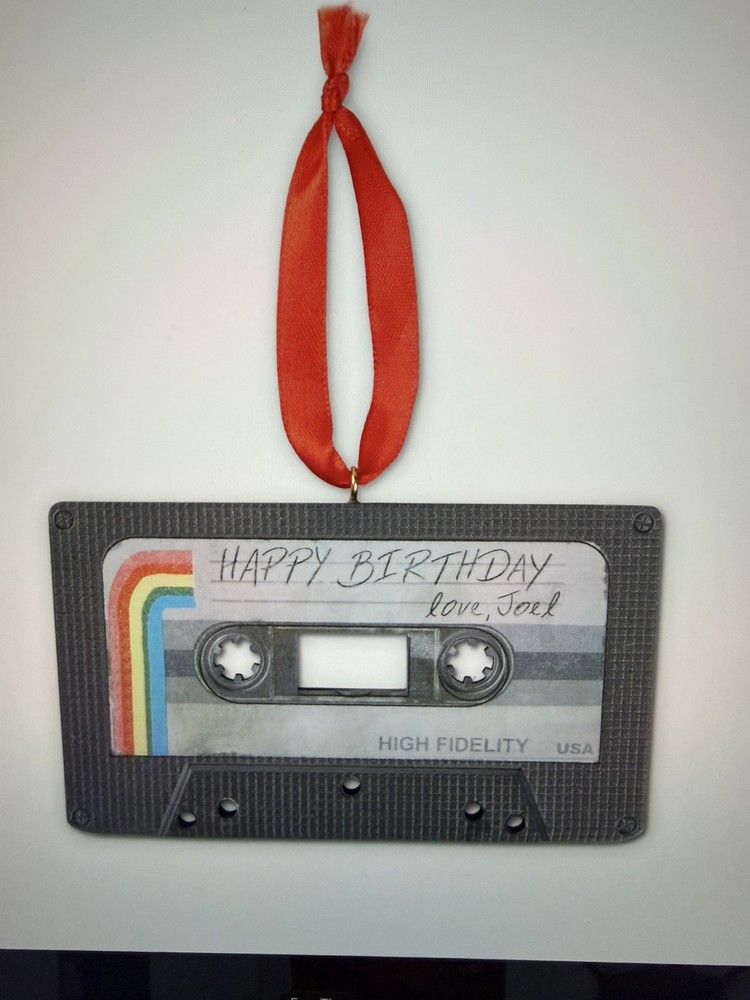 The Last of Us Part 2 II Ellie Cassette Tape Ornament Joel Space Shuttle Scene
