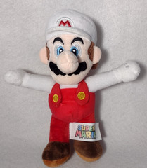 Super Mario Plush 8″ Soft Stuffed Toy Doll Nintendo Good Stuff White Hat 0+