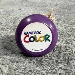 VTG 1999 Nintendo Game Boy Color Console System Purple Promotional Toy Yo-Yo