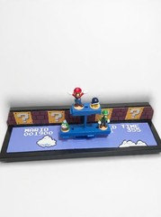 Super Mario Bros. Mario & Luigi Display Stand Diorama Platform