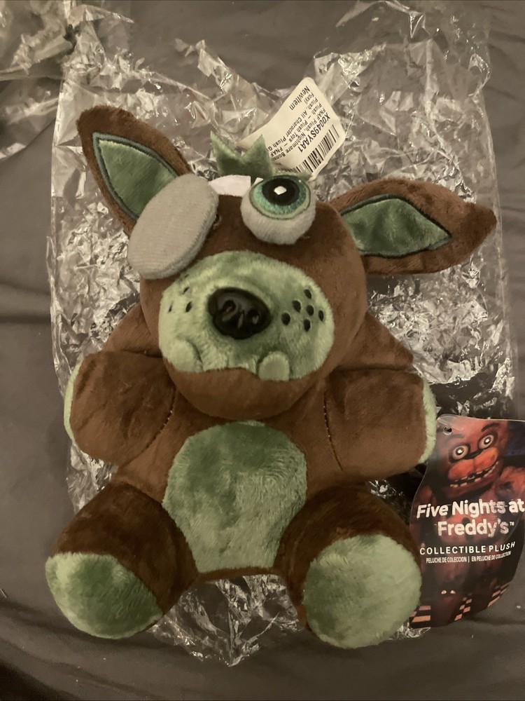 2016 Funko FNAF Five Nights at Freddys 6″ Phantom Foxy Plush Tags Attached