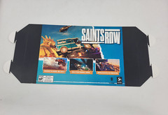 Game Stop Display Poster Box Saints Row 12in x 9in x 2 in