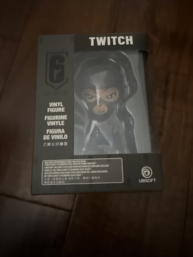 Rainbow Six Siege Collection Twitch Vinyl Chibi Figure Charm DLC Code Included