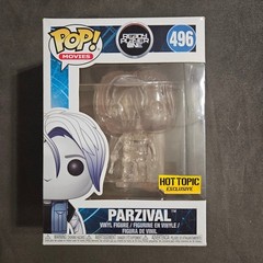 Funko Pop Ready Player One Parzival 496 Hot Topic Exclusive Clear Vinyl Figure