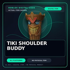 Roblox Tiki Shoulder Buddy Toy Code | Digital Item