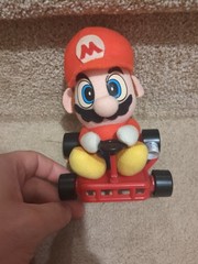 Super Mario Kart Plush 1993 TAKARA NINTENDO Mario VERY RARE VTG Japan Prize