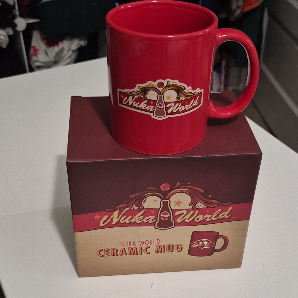 Culturefly Nuka World Ceramic Mug Nuka-Cola Fallout Series Fallout 76