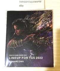 SQUARE-ENIX TGS 2022 Promo BOOK Forspoken Octopath NIER Automata Crisis Core OK!