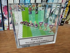 Pokemon Aipom Generations Handmade Diorama – Gameboy Gaming Cube-Fanart