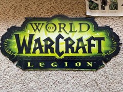 World Of Warcraft Legion Store Display Standee Promo Demo WoW New Never Folded!