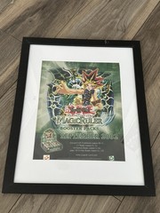 Framed 11 x 14 Nintendo ad advertisement WOTC Yugioh Magic Ruler Tcg Offical