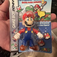 2002 Gameboy Advance Super Mario World Mario Articulate Figure