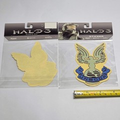 Vintage Video Game Stickers New Old-Stock Nintendo Super Mario Bungie Halo 3