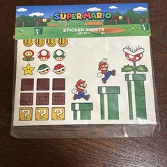 2020 Nintendo Super Mario Brothers Sticker Sheets Set Up For Culture Fly