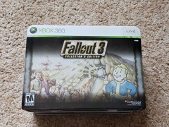 Fallout 3 Collector’s Edition Lunchbox & New Vegas Platinum Chip NO GAMES XBOX