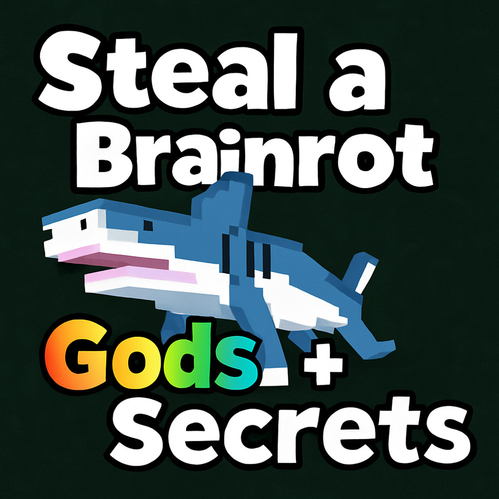 STEAL A BRAINROT! 🐟| GODS + SECRETS!🦈| FAST DELIVERY! 📦 | CHEAPEST !💸