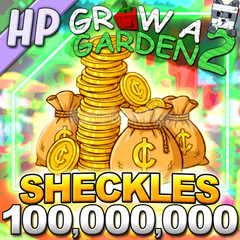 🌱GROW A GARDEN 2 | 100,000,000 Sheckles [⚡FASTEST DELIVERY・CHEAPEST⚡] GAG2 seed