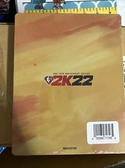 NBA 2K22 75th Anniversary SteelBook Case Limited Edition (NO GAME) PS5 XBOX One