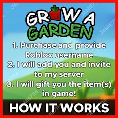 🪴Grow a Garden | 10,000 Tokens | CHEAPEST + FAST