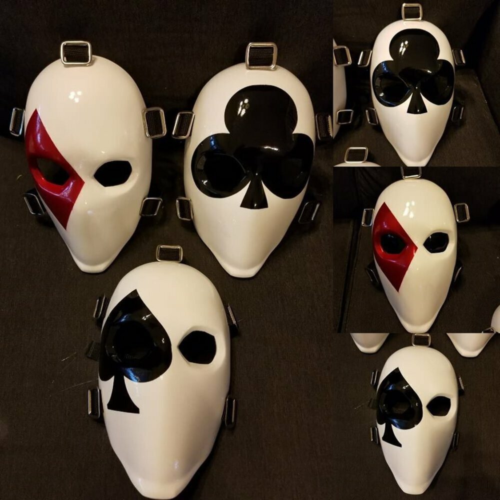 Fortnite Wildcard Mask High Stakes event 3D Printed Cosplay Prop