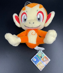 Pokemon Diamond & Pearl Chimchar Plush Stuffed Toy w/ Tag