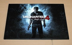 Uncharted 4 A Thief’s End Press Kit Art Book Artbook Rare Promo