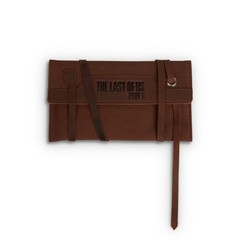 The Last of Us Part II 2 Brown Cotton Canvas Leather Cord Organizer TLOU P2 NEW
