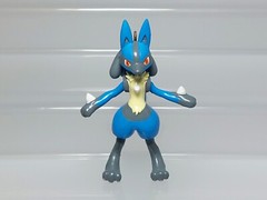 Pokemon the Movie Lucario (Poseable) Figure Movic 2005 Japan J07 3in