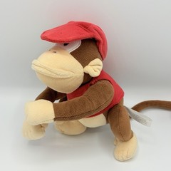 Nintendo Super Mario Bros Diddy Kong Plush Doll Soft Toy 2017 8”