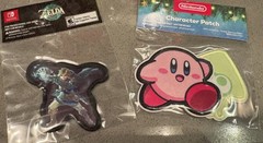 Nintendo OFFICIAL Promo Lot of 7 Adhesive Patch Mario Bowser Link Zelda Sticker