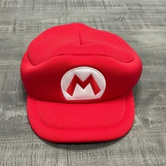 Super Mario Bros Mario Hat Costume Cosplay Foam Cap Official Nintendo