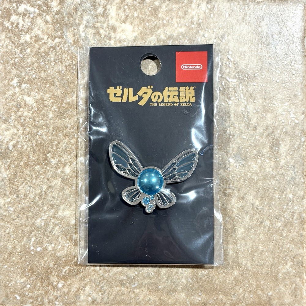 Official Zelda Fairy Pin Nintendo Tokyo Osaka Limited Premium Badge Japan NEW