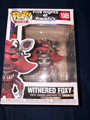 Funko Pop! Games Five Nights at Freddy’s Withered Foxy Vinyl Figure 1085 Boxed