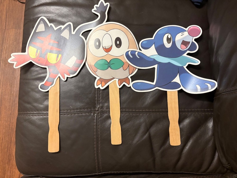 Pokémon Sun & Moon giveaway Nintendo Store New York Rowlet, Litten, and Popplio