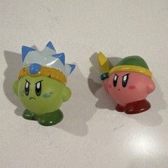 Kirby Character Figure Mini Figures Lot of 2 – Kirby Video Game Series