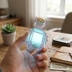 🧪⛏️✨ Minecraft Style Pixel Potion Bottle Night Light Rechargeable LED Lamp Bed