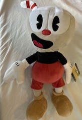 Jumbo Cuphead Plush Doll 15” Hot Topic Limited Edition Exclusive 2019