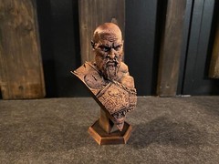 God Of War Kratos Copper Statue 6 INCHES
