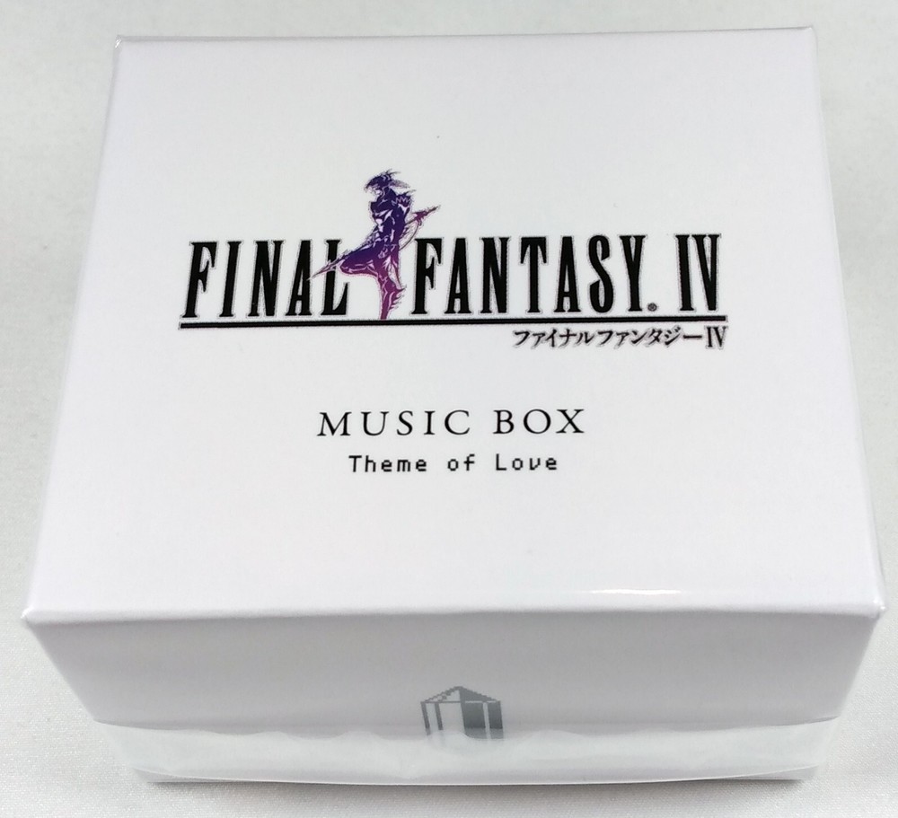 MUSIC BOX Final Fantasy IV THEME OF LOVE Brand New FFIV FF4 4