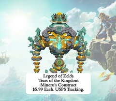 Legend of Zelda: Tears of the Kingdom Mineru Amiibo