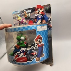 Yoshi Mario Kart Wii Pull Back Racers Nintendo Super Mario Bros 5″ Toy New