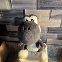 Yoshi Mario Plush Toy Gray Little Buddy Sanei 2015 Nintendo Japan