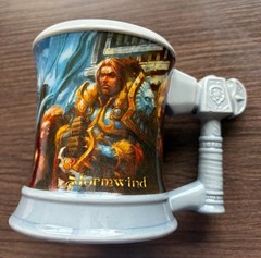 Rare World of Warcraft “Stormwind” 2010 Limited Edition Ceramic Mug Taverncraft
