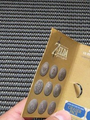 Legend of Zelda Breath Of The Wild Gold Coin Medal Rare Chaser Thinkgeek Switch