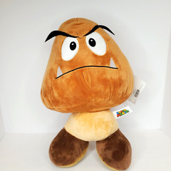 Nintendo Super Mario Brothers Goomba 16″ Plush Brand New!