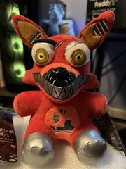 Fnaf Nightmare Freddy And Foxy Plush Authentic 2016 Mint Condition With Tags