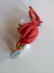 Sonic the Hedgehog Knuckles Keychain Figure Just Toys Intl. 2.2in